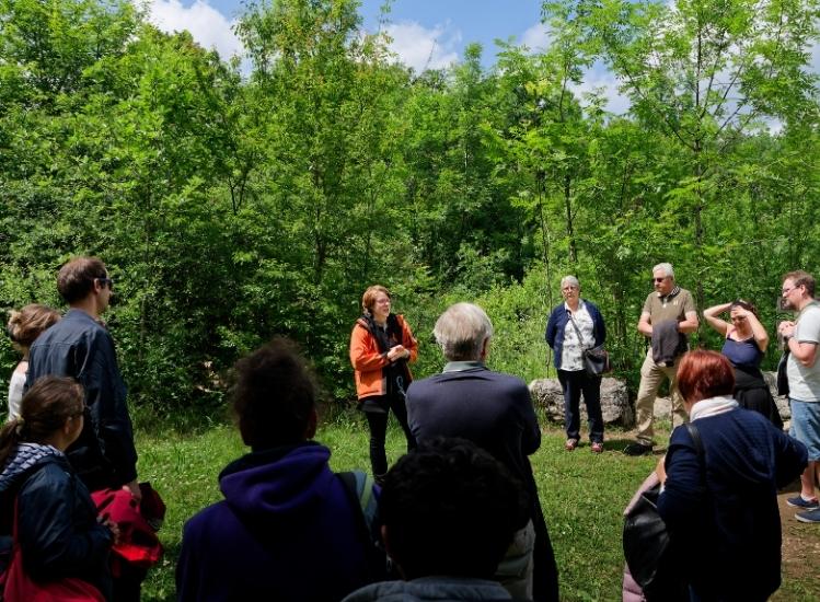 grupos de bienvenida a Grottes du Cerdon