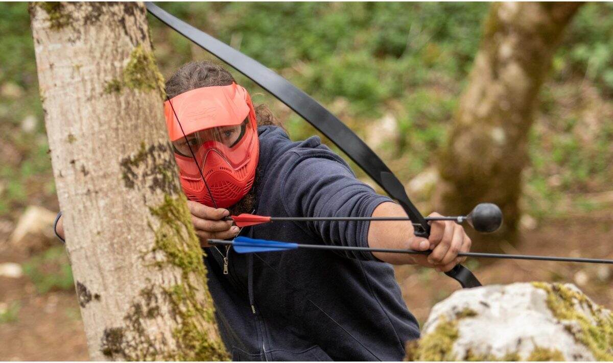 Arc Aïk Battle aux Grottes du Cerdon