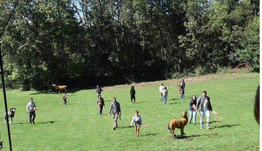 With family or friends