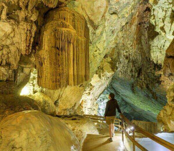 Visite guidée des grottes