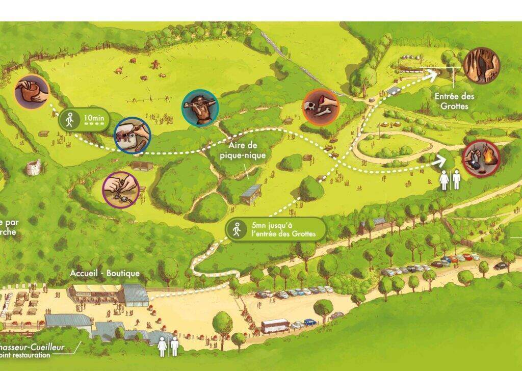 Le parc des Grottes du Cerdon