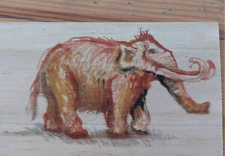 Prehistoric painting