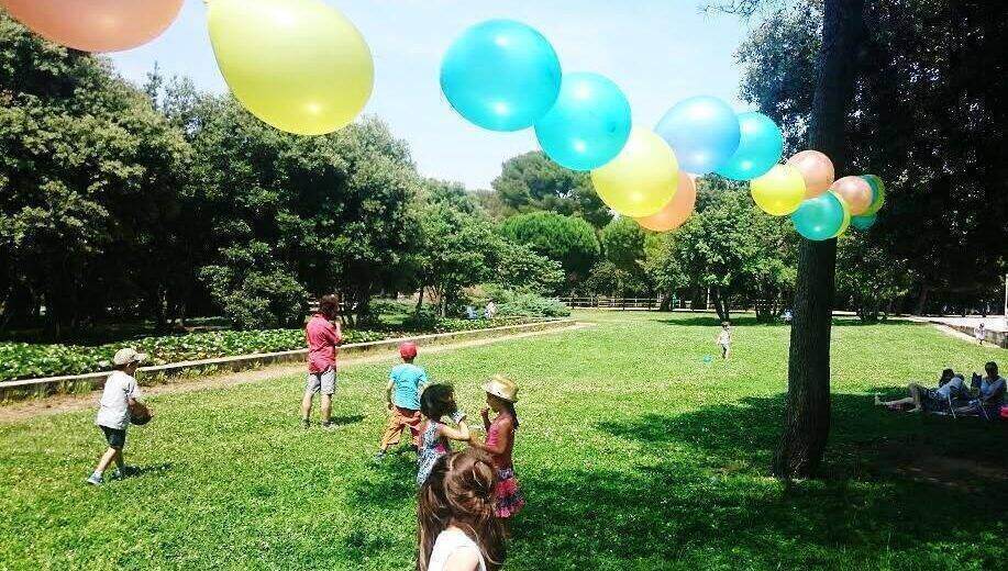 Birthday in a park