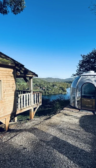 Cabanes et lodges du Belvédère