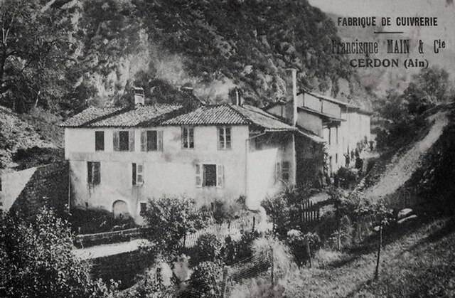 cuivrerie de cerdon ancienne photo